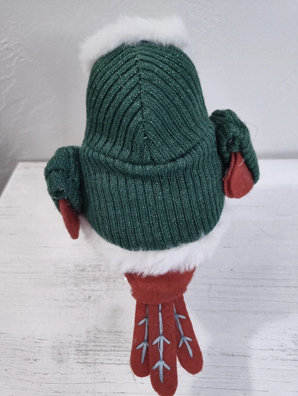 Target Wondershop 2019 Featherly Friends DAZZLE Christmas Fabric Bird Figure